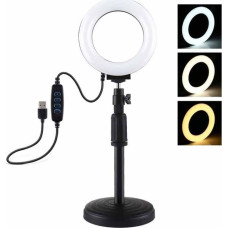 Puluz Lampa pierścieniowa Puluz PU391 LED z regulowaną podstawą
