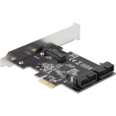 Delock Kontroler Delock PCIe x1 - 2x USB 3.0 (90387)