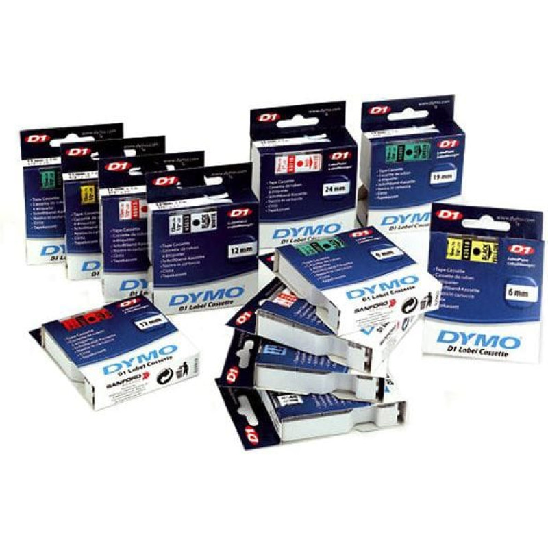 Dymo taśma S0720710 (black on blue) typ D1