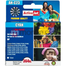 Activejet AH-364CCX HP Printer Ink, Compatible with HP 364XL CB323EE;  Premium;  12 ml;  blue.