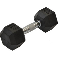 Eb Fit hantel gumowany 1 x 6 kg