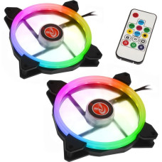 Raijintek Wentylator Raijintek Iris 14 Rainbow RGB 2-pack (0R400049)