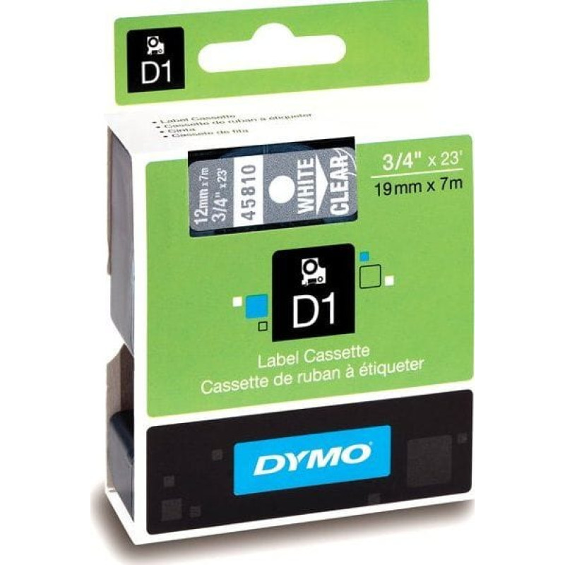 Dymo D1-TAPE 19MM X 7M - S0720900