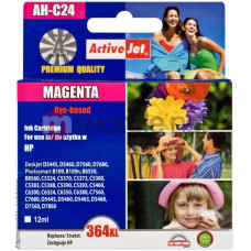 Activejet AH-364MCX ink for HP printer; HP 364XL CB324EE replacement; Premium; 12 ml; magenta