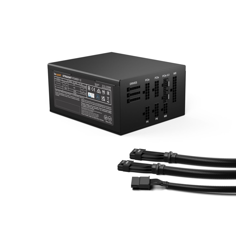 Be Quiet! Straight Power 12 | 1200W power supply unit 20+4 pin ATX ATX Black
