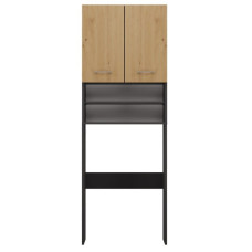Top E Shop Washing machine cabinet POLA DK 64x30xH180 anthracite/artisan