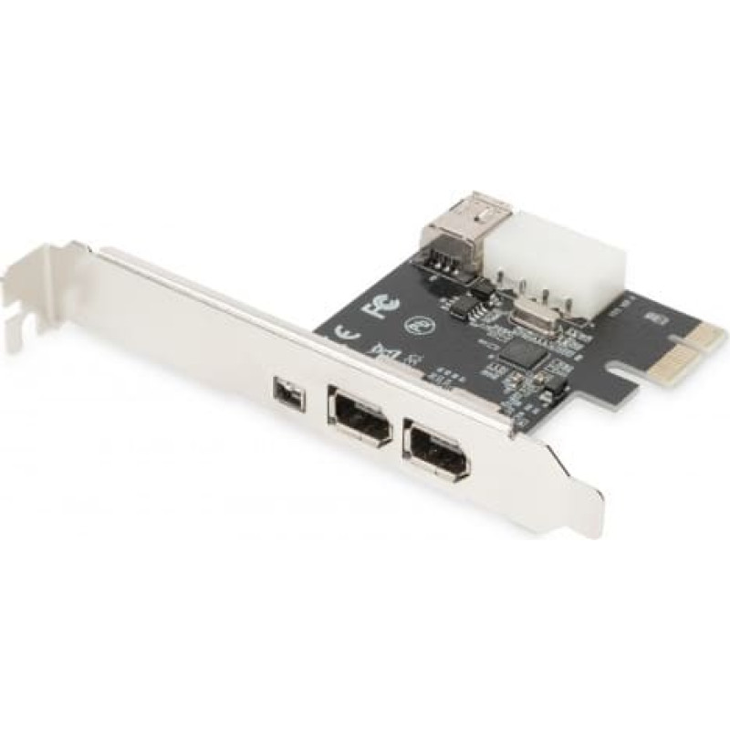 Digitus Add-On PCI Express Card IEEE1394a + Mini