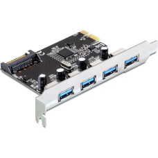 Delock Kontroler Delock PCIe 2.0 x1 - 4x USB 3.0 (89297)