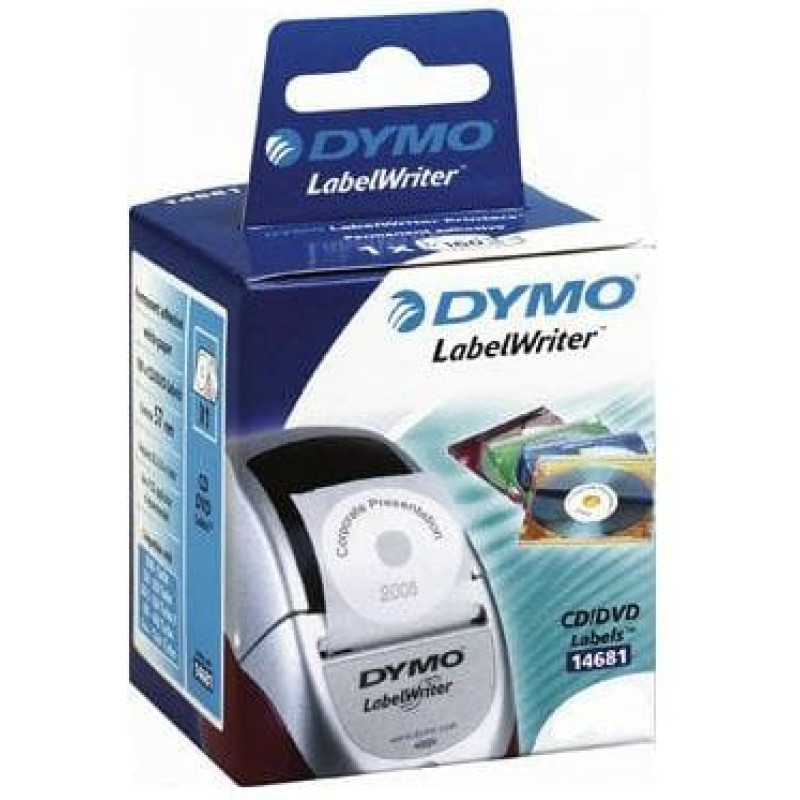 Dymo 57MM 160SZT WHITE DVD (5411313146814)