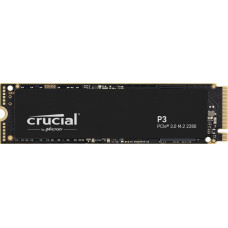 Crucial SSD P3 4TB M.2 PCIE NVMe 3D NAND Write speed 3000 MBytes/sec Read speed 3500 MBytes/sec TBW 800 TB