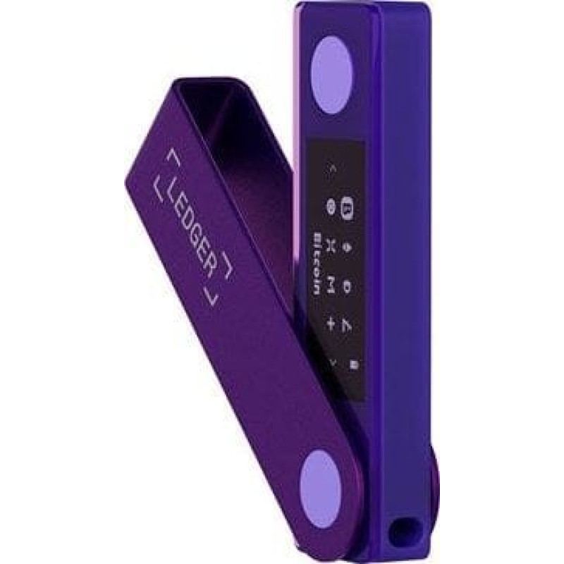 Ledger Portfel sprzętowy kryptowalut Ledger Nano X Amethyst Purple