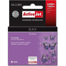 Activejet AB-223BN ink for Brother printer; Brother LC223Bk replacement; Supreme; 16 ml; black
