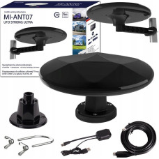 Mistral Antena RTV Mistral Antena DVB-T2 Mistral MI-ANT07 UFO - CZARNA