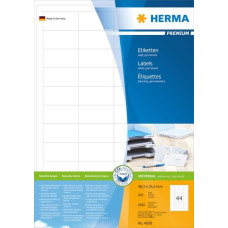 Herma Etykiety Premium A4, białe, papier matowy, 8800 szt. (4608)