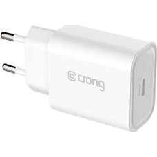 Crong Ładowarka Crong Travel Charger 1x USB-C 3 A (CRG-TUSBC20-WHI)