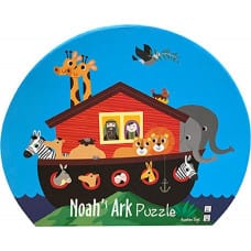 Barbo Toys Puzzle dla dzieci w ozdobnym pudełku Arka Noego