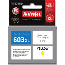 Activejet AE-603YNX ink for Epson printer, Epson 603XL T03A44 replacement; Supreme; 14 ml; yellow