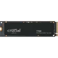 Crucial SSD T700 4TB M.2 PCIe Gen5 NVMe TLC Write speed 11800 MBytes/sec Read speed 12400 MBytes/sec TBW 2400 TB