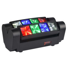 Light4Me SPIDER MKII TURBO - Efekt LED 8x3W RGBW