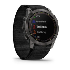 Garmin Zegarek sportowy Garmin Enduro 2 Solar Black Carbon Gray DLC Ti Ultrafit Band