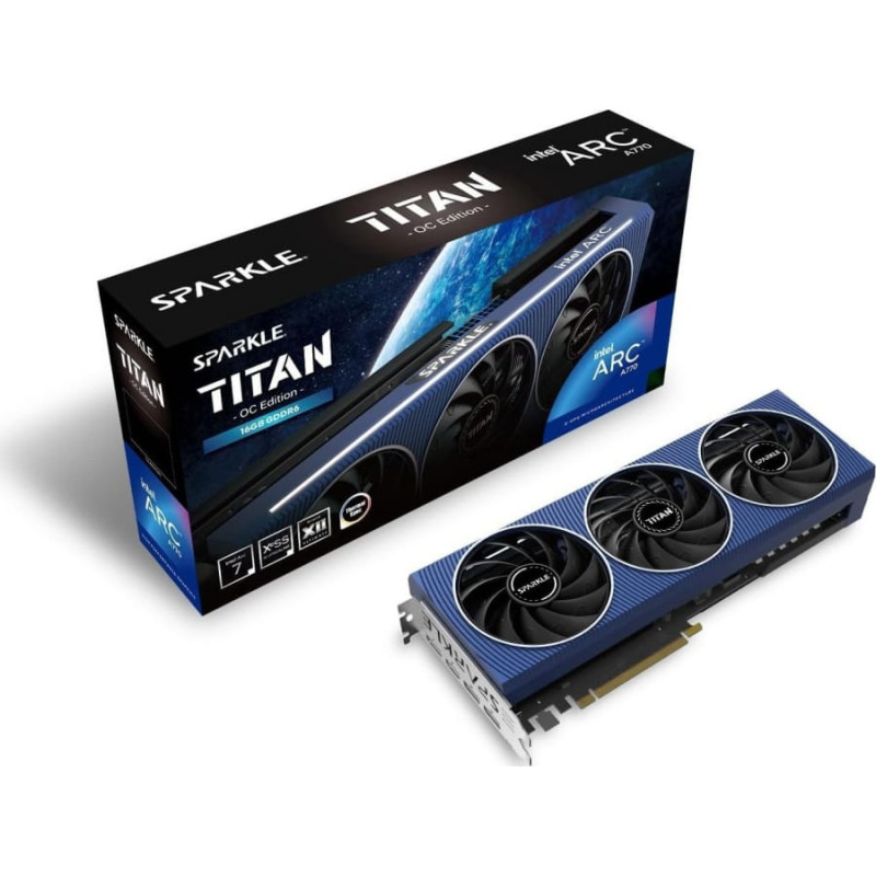 Sparkle Tech. Karta graficzna Sparkle Tech. Sparkle Intel A770 Titan OC Triple Fan 16GB Intel VGA Card retail