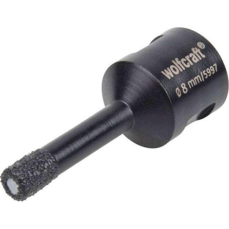 Wolfcraft Otwornica diamentowa do płytek 8 mm Wolfcraft Ceramic/M14, super szybka