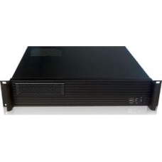 Techly Compact PC ATX Rack 19cali 2U black