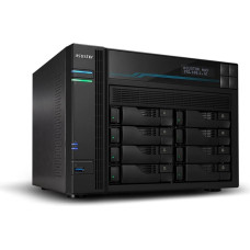 Asustor Lockerstor 10 AS6510T NAS Tower Intel Atom® C3538 8 ГБ DDR4 0 ТБ ADM Черный