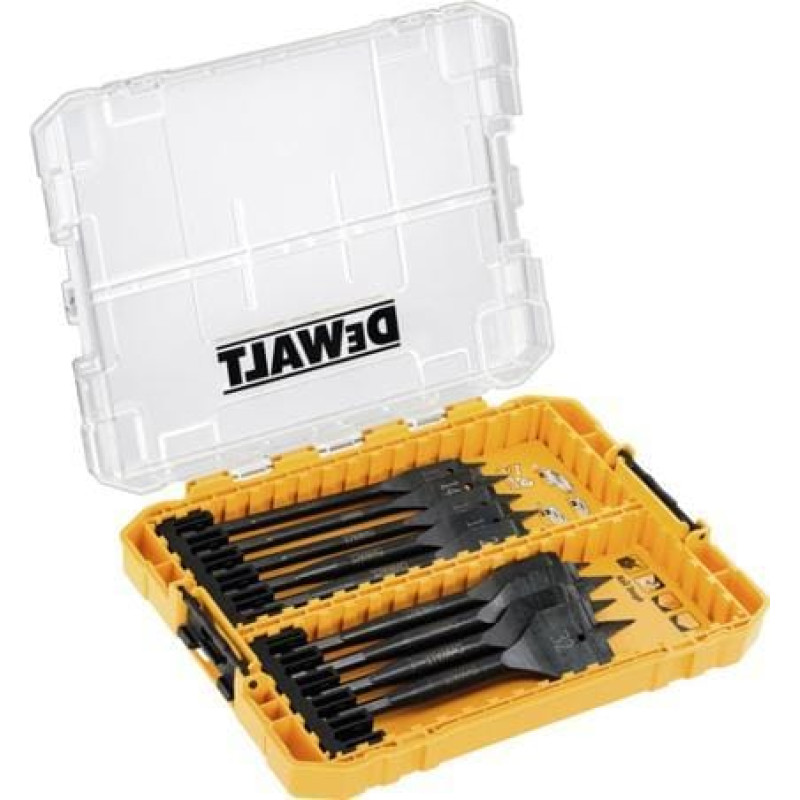 Dewalt Wiertło do drewna Dewalt Dewalt wood milling drill set DT70751 9-piece. - DT70751-QZ