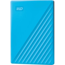 WD Dysk Twardy zewnętrzny HDD WD My Passport 2TB USB 2.0 USB 3.0 USB 3.2 Colour Blue WDBYVG0020BBL-WESN