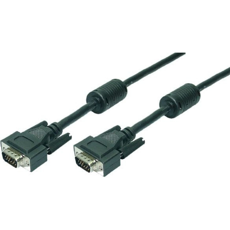 Logilink Kabel LogiLink D-Sub (VGA) - D-Sub (VGA) 10m czarny (CV0016)