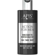 Apis APIS_Action For Men 3in1 nawilżający żel do mycia ciała twarzy i włosów 300ml