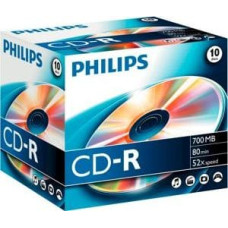Philips CD-R 700 MB 52x 10 sztuk (CR7D5NJ10/00)