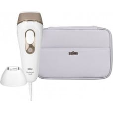 Braun Braun Silk-expert Pro 5 IPL PL5159, hair remover (white/gold, incl. bag + face mini facial hair remover + Venus Extra Smooth)