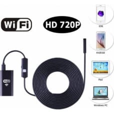 Noname KAMERA ENDOSKOP BOROSKOP LED WIFI 7M standard