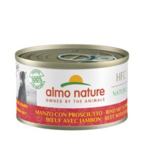 Almo Nature HFC NATURAL beef and ham - wet food for adult dogs - 95 g