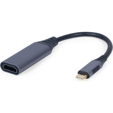 Gembird Cablexpert A-USB3C-HDMI-01 video cable adapter 0.15 m USB Type-C Grey