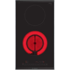 Bosch Serie 6 PKF375FP2E hob Black Built-in 30 cm 2 zone(s)