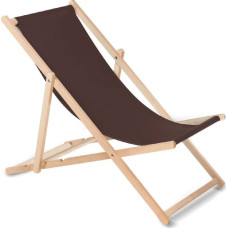 Greenblue Classic beech lounger GreenBlue GB183M Melange brown