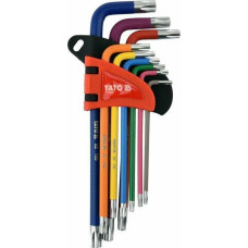 Yato YATO KLUCZE TORX FAJKOWE 9szt. T10-T50 05633