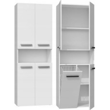 Topeshop Szafka łazienkowa Nel Dk 1k biała 60cm