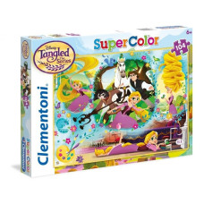 Clementoni Puzzle, 104 elementy. Princess - Rapunzel (27084 CLEMENTONI)