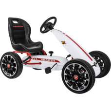 Jokomisiada GOKART ABARTH na pedały Duże miekkie koła PA0167