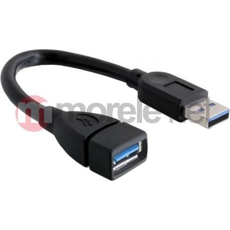 Delock Adapter USB Delock Czarny  (82776)