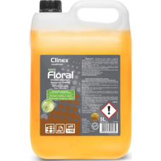 Clinex Płyn do mycia podłóg bez smug połysk zapach CLINEX Floral - Breeze 5L Płyn do mycia podłóg bez smug połysk zapach CLINEX Floral - Breeze 5L
