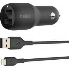 Belkin Ładowarka Belkin CCD001bt1MBK 2x USB-A 2.4 A  (CCD001bt1MBK)