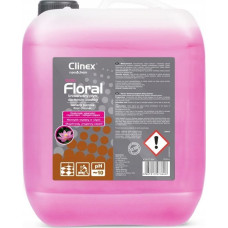 Clinex Płyn do mycia podłóg bez smug połysk zapach CLINEX Floral - Blush 10L Płyn do mycia podłóg bez smug połysk zapach CLINEX Floral - Blush 10L