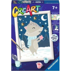 Ravensburger CreArt dla dzieci: Borsuk wśród gwiazd
