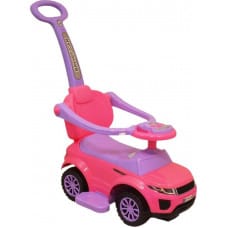 Baby Mix Pojazd - Jeździk z pchaczem Sport Car 614W pink Baby mix