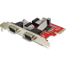 Unitek Kontroler Unitek PCIe x1 - 2x RS-232 (Y-7504)